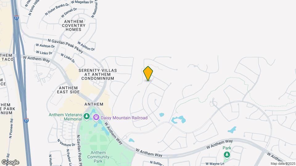 42128 N Anthem Springs Rd Map and Location Details