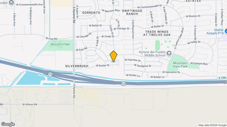 5580 W Kesler St Map and Location Details