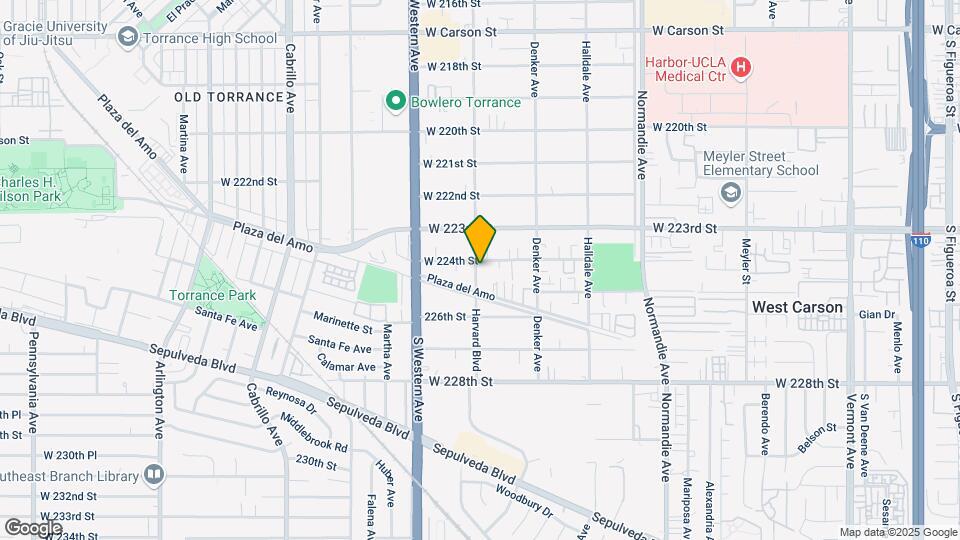 22412 Harvard Blvd Map and Location Details
