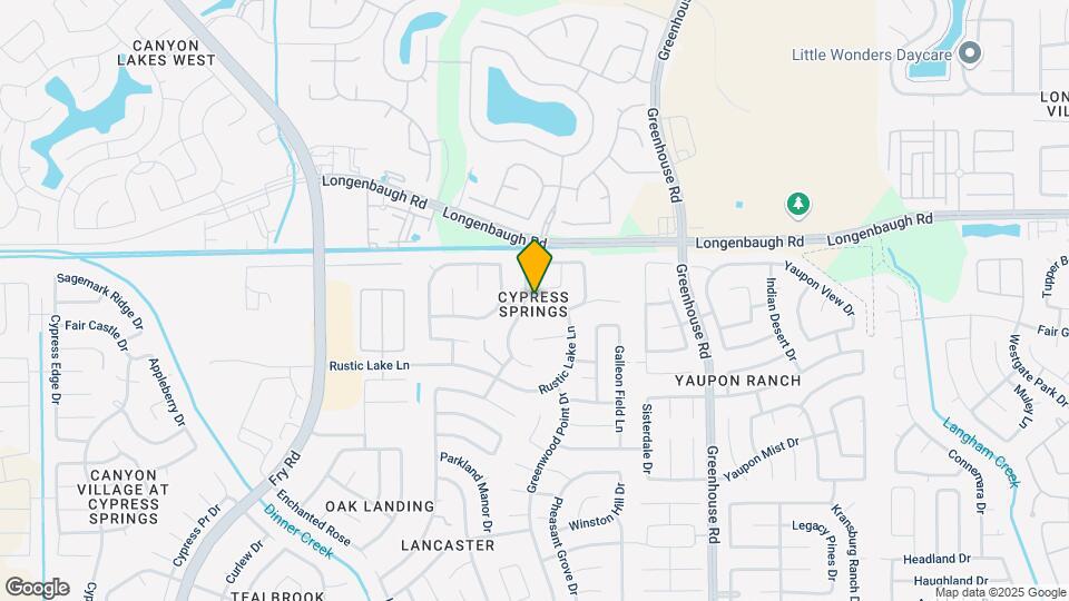 7906 Ashland Springs Ln Map and Location Details