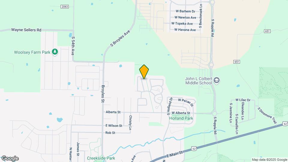 5034 W Claxton Cir Map and Location Details