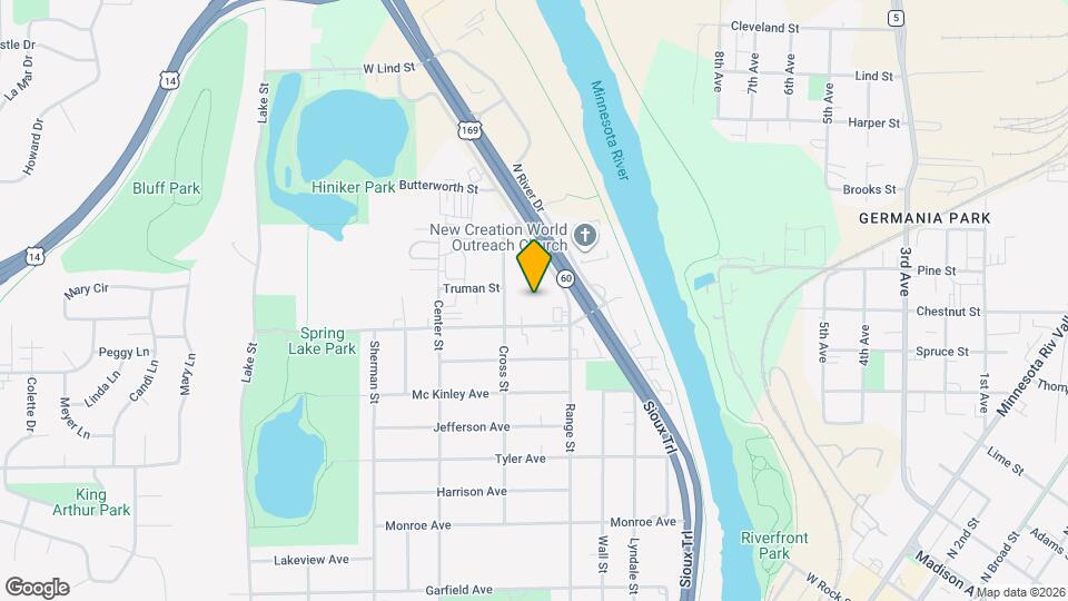 1111 Range St Map and Location Details