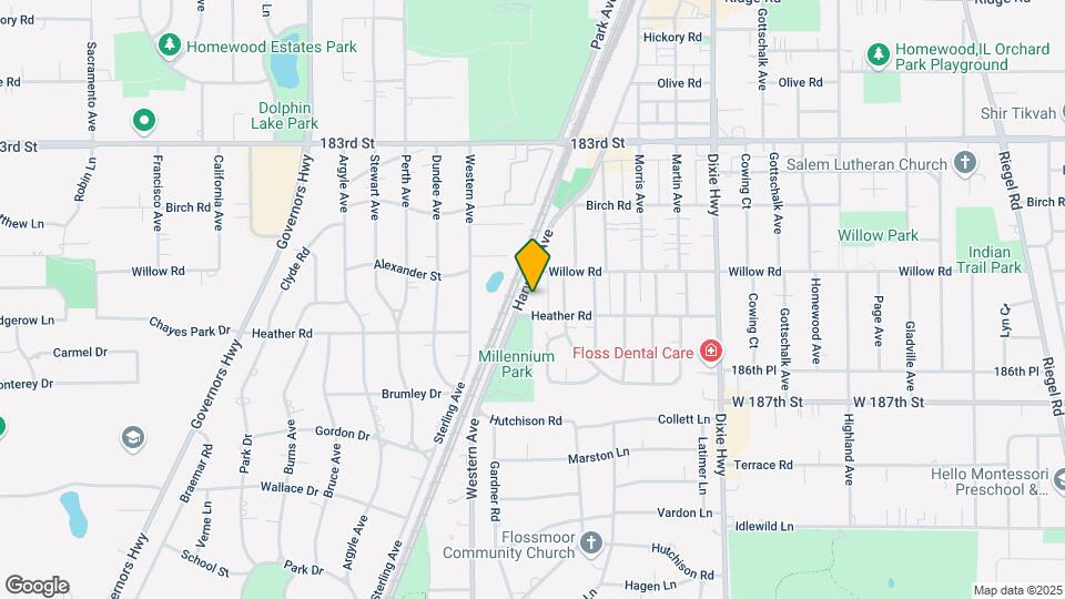 18535 Harwood Ave Map and Location Details