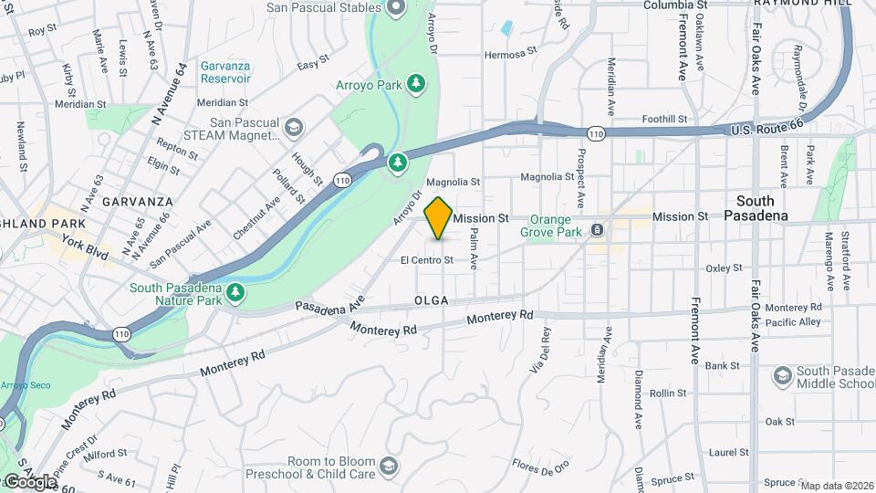 925 Indiana Ave, Unit 925 .5 Map and Location Details