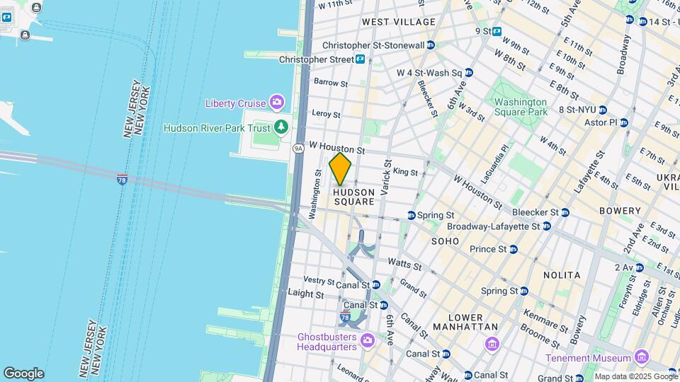 95 Vandam St Mapa y Detalles de la Ubicación