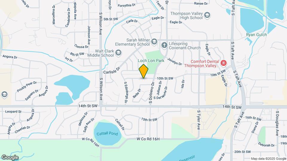 2354 10th St SW Map and Location Details