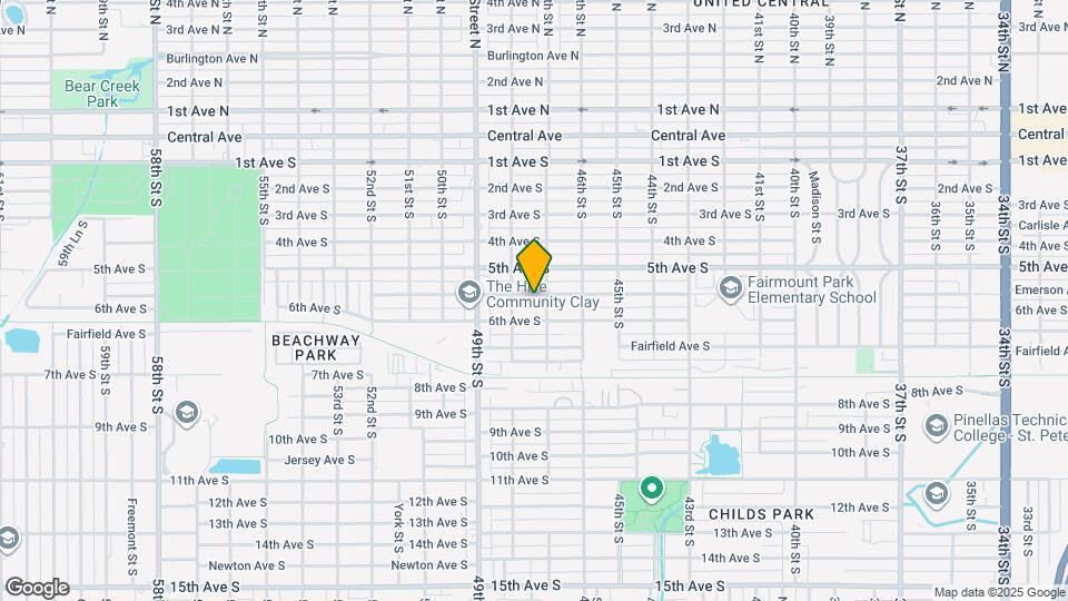 4720 Emerson Ave S Map and Location Details