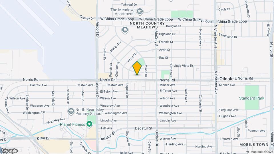 612 Norris Rd Map and Location Details