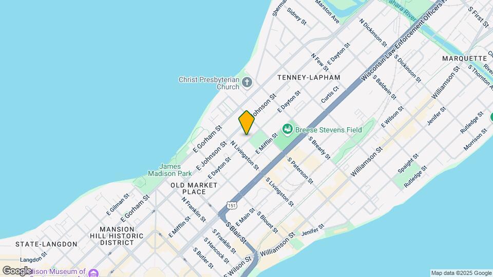 822 E Dayton St, Unit 2 Mapa y Detalles de la Ubicación