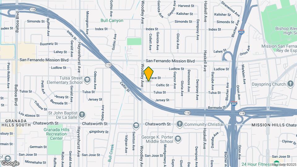10937 Collett Ave Map and Location Details