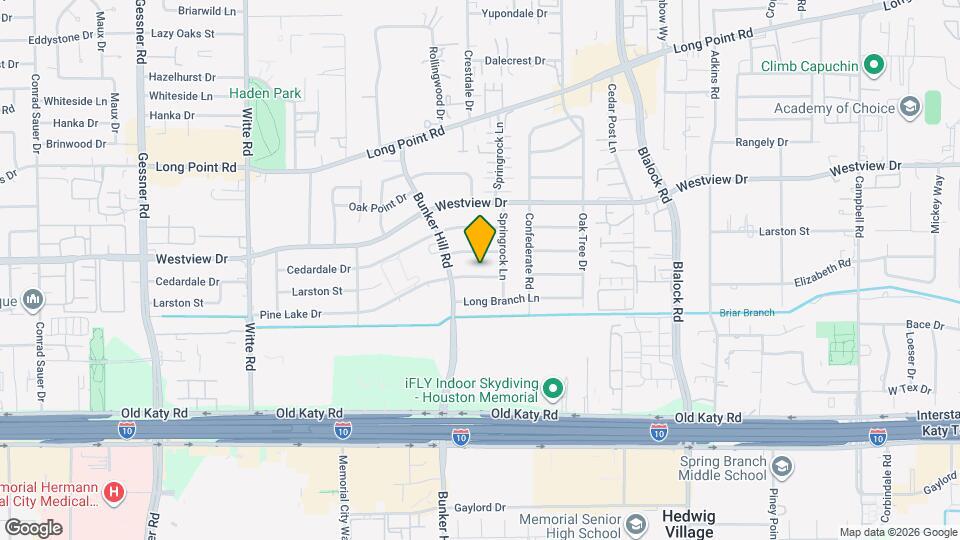 9718 Pine Lake Dr Map and Location Details