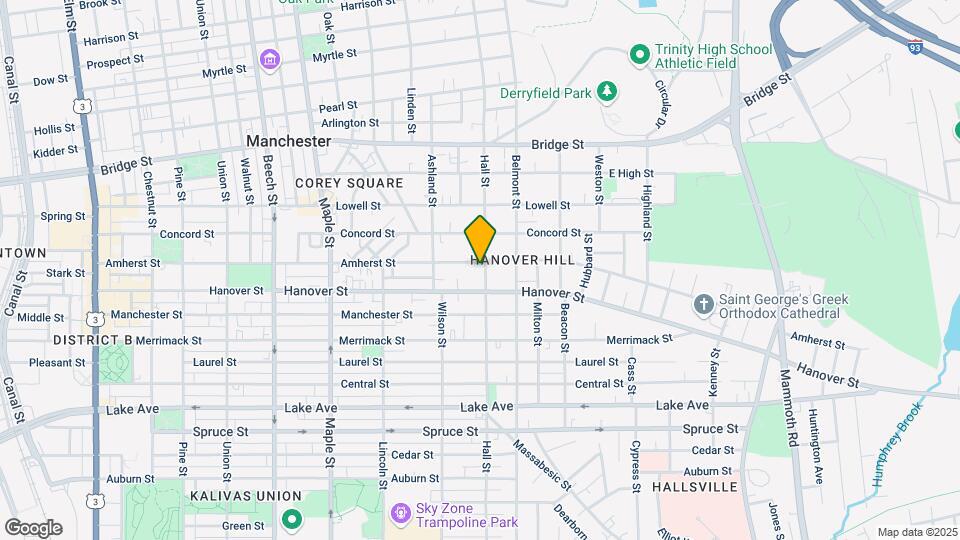 455 Amherst St Map and Location Details