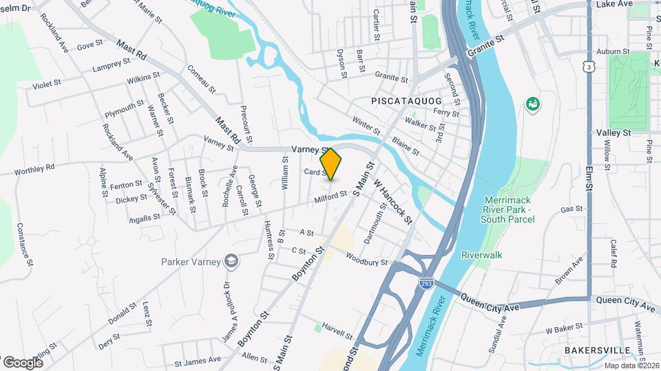 109 Bowman St, Unit 109 Map and Location Details