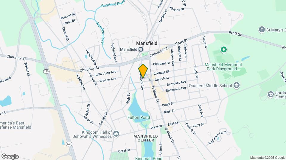 151 Rumford Ave Mapa y Detalles de la Ubicación