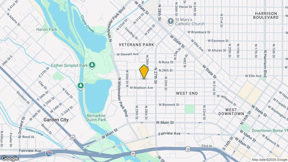 2805 W Pleasanton Ave Map and Location Details