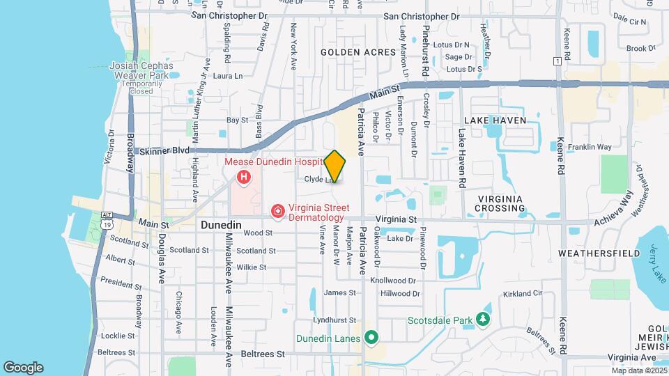 865 Virginia Ct Mapa y Detalles de la Ubicación
