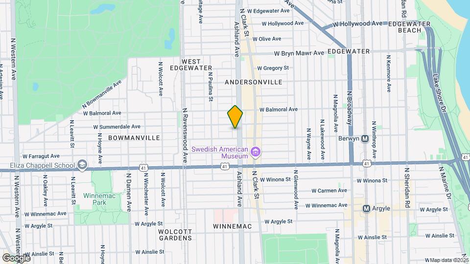 5310 N Ashland Ave, Unit 3 Map and Location Details