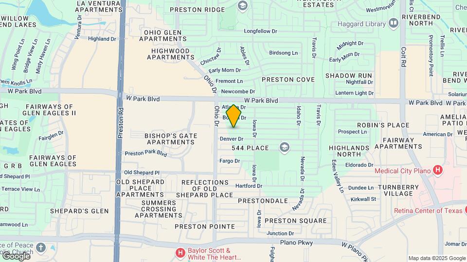 4528 Cleveland Dr Map and Location Details