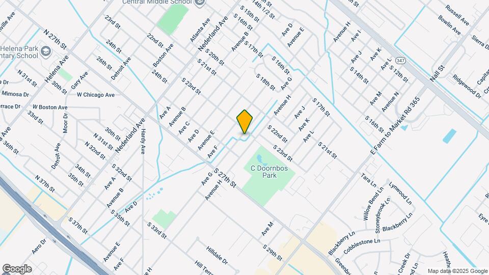 2311 Ave G Map and Location Details