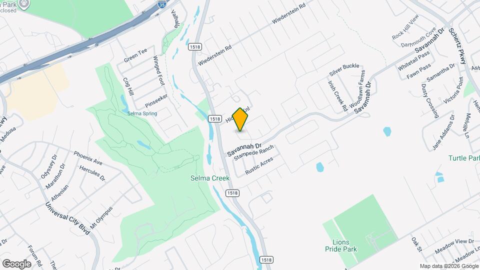 3610 Cherokee Hills Map and Location Details