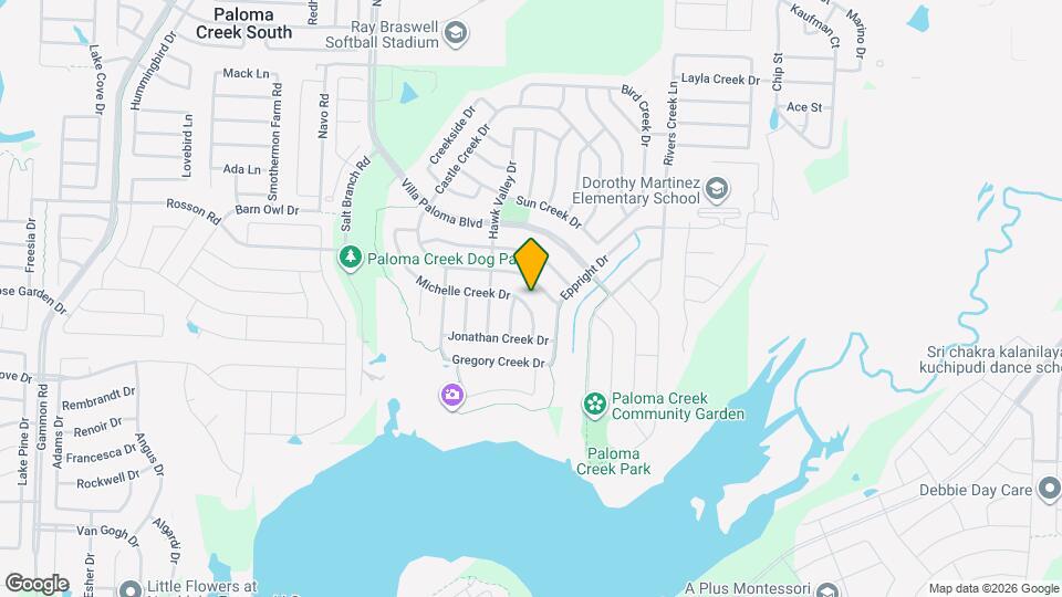 2309 Michelle Creek Dr Map and Location Details