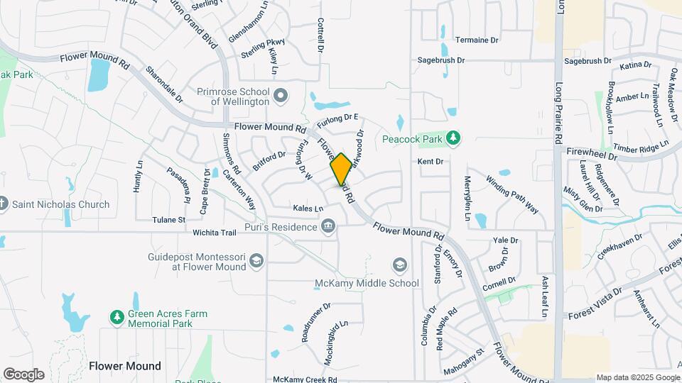 3501 Castlewood Ct Map and Location Details