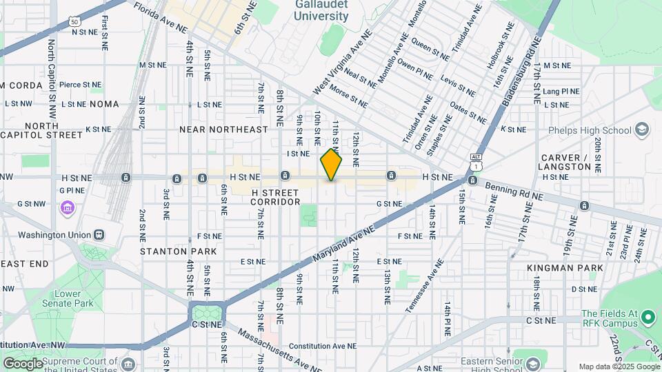 738 11th St NE, Unit 2 Map and Location Details