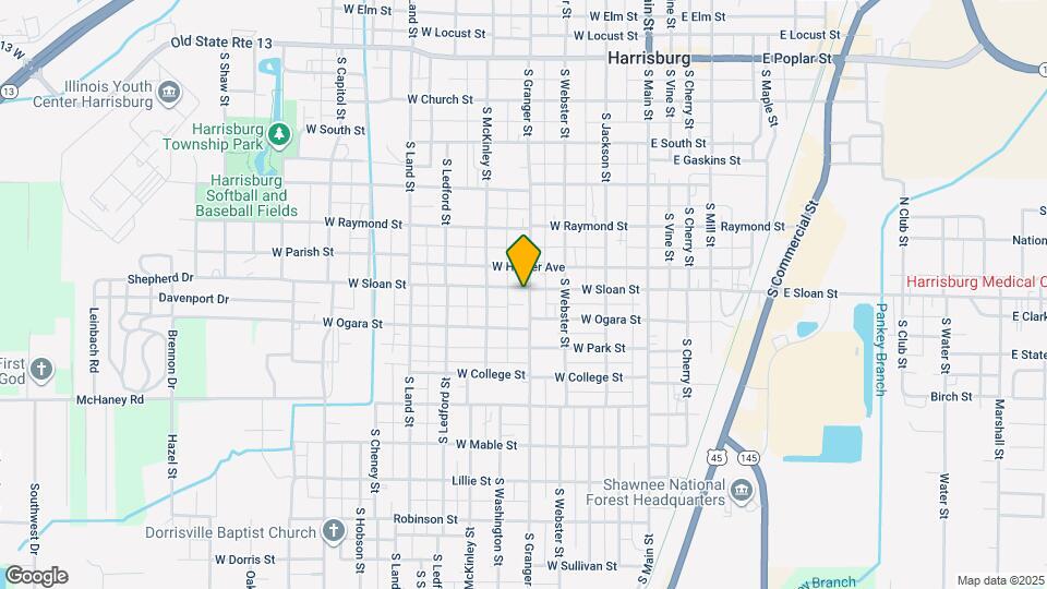 303 W Sloan St Map and Location Details