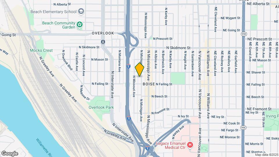 3933-3937 N Michigan Ave Map and Location Details