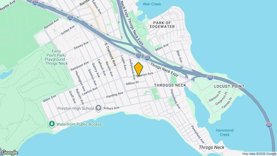 2982 Lawton Ave Map and Location Details