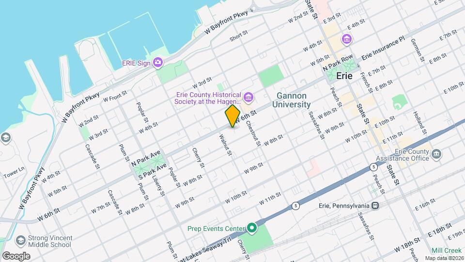 437 W 6th St, Unit 3 Map and Location Details