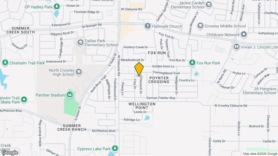 9020 Cheswick Dr Map and Location Details