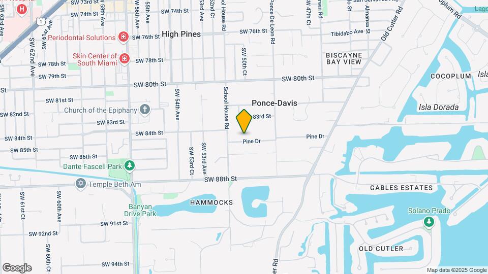 5051 SW 85th St Map and Location Details