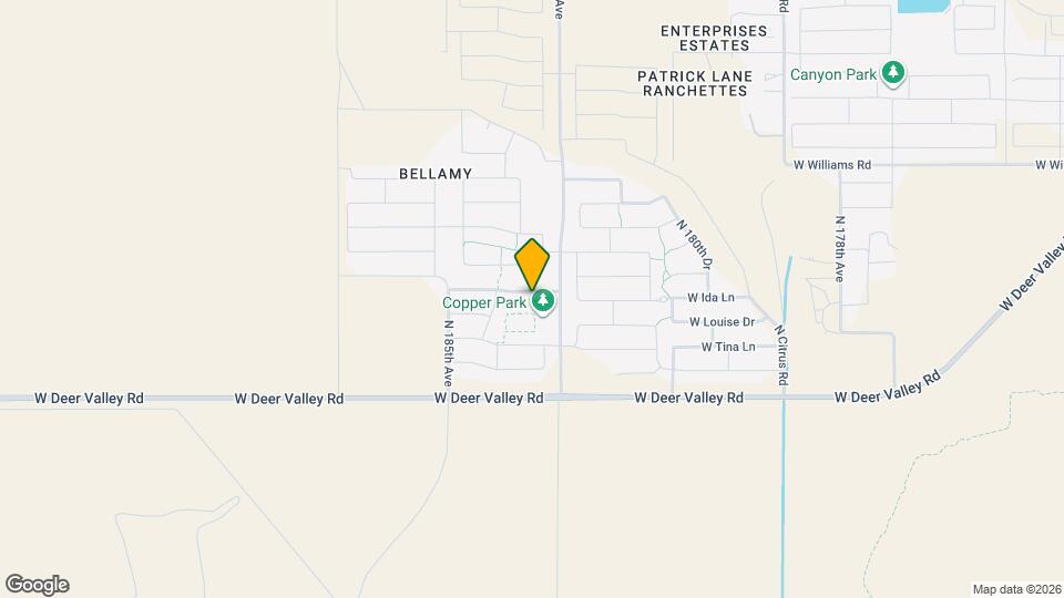 18357 W Ida Ln Map and Location Details