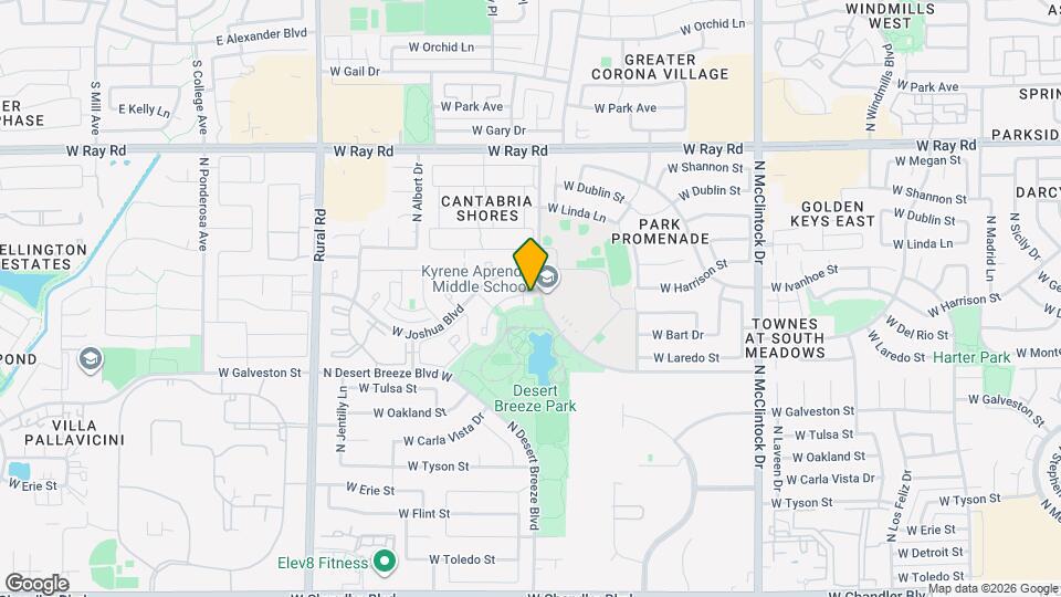 629 N Kenneth Pl Map and Location Details