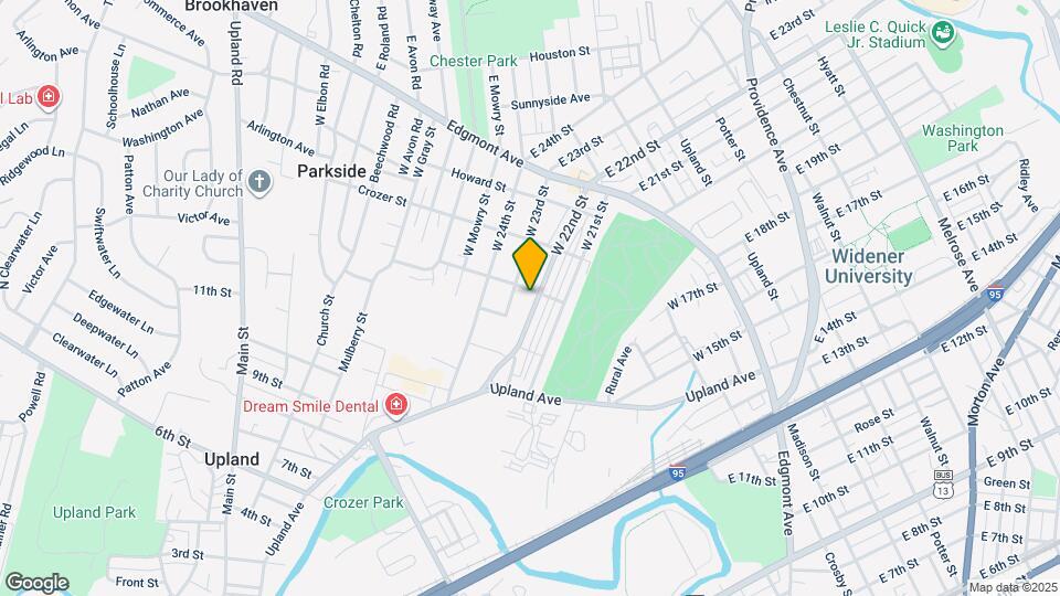 304 W 22nd St Map and Location Details