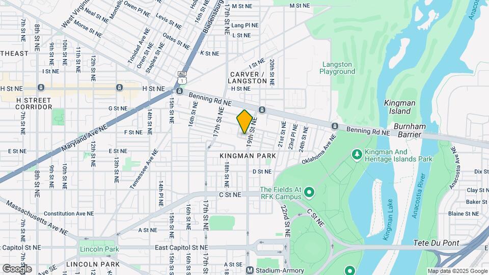 1816 Rosedale St NE Map and Location Details