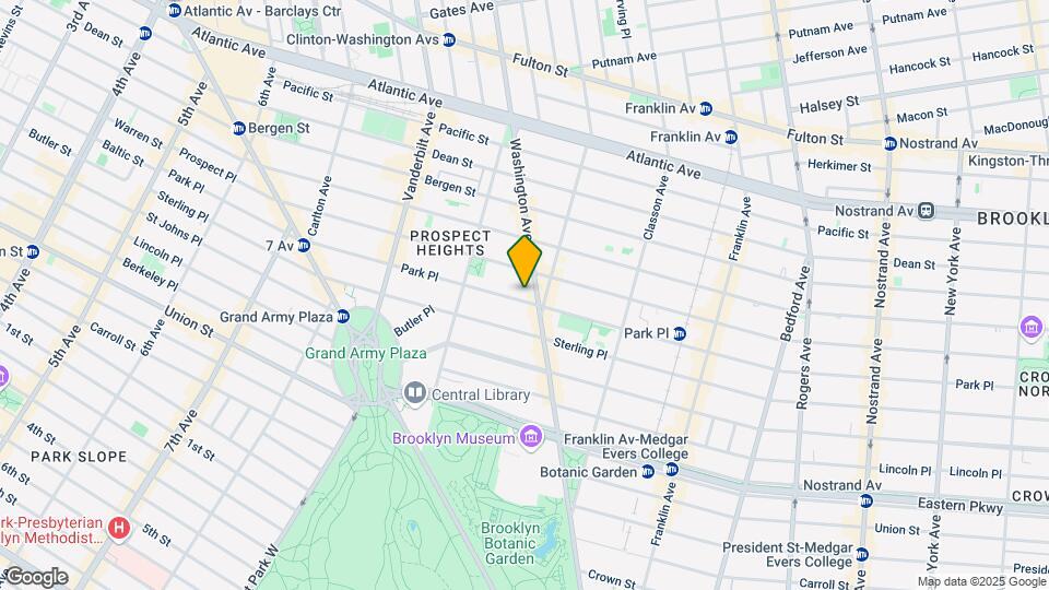 421 Park Pl Mapa y Detalles de la Ubicación