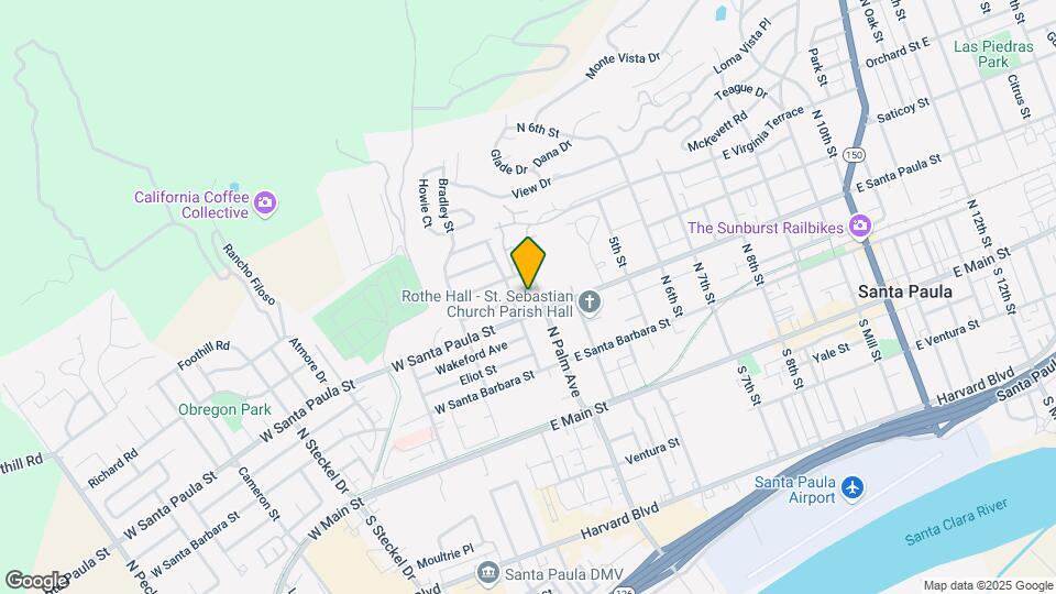 314-318 322 N Palm Ave Mapa y Detalles de la Ubicación