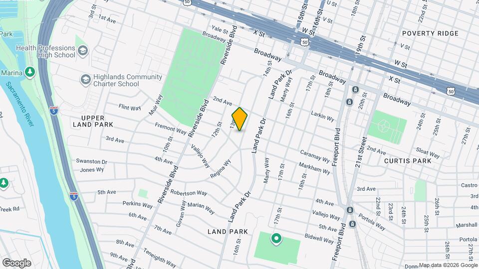 2744 14th St, Unit Casita Mapa y Detalles de la Ubicación