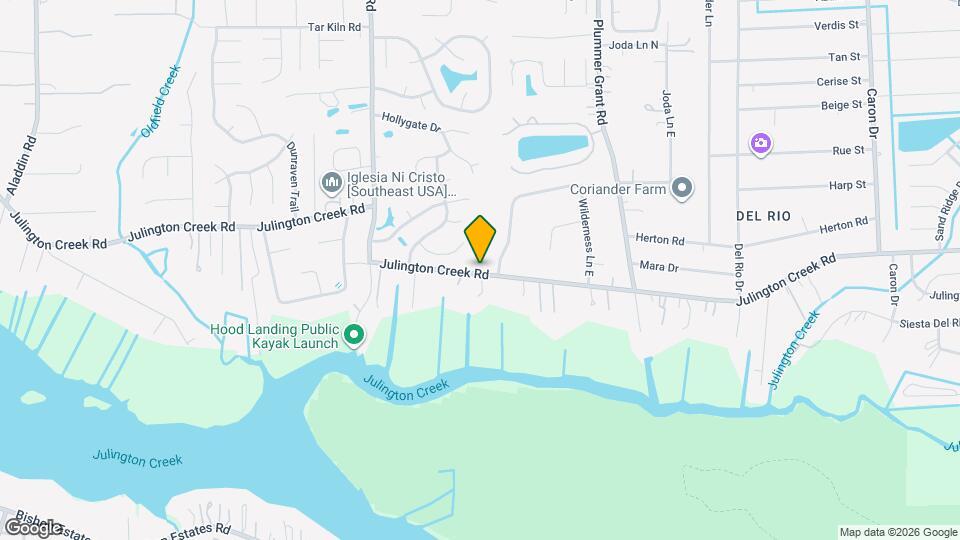 4435 Julington Creek Rd Map and Location Details