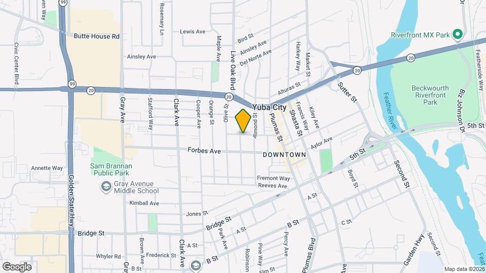 803 Chestnut St Map and Location Details