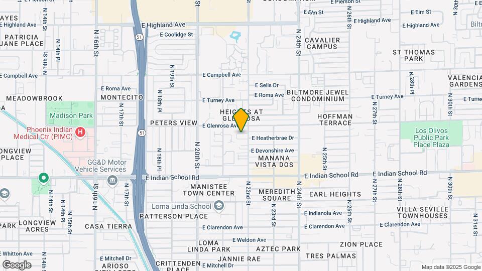 4226 N 22nd St Map and Location Details