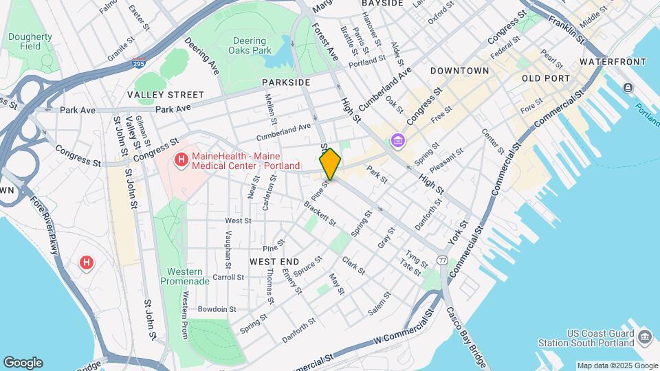 10 Pine St, Unit Stunning Map and Location Details