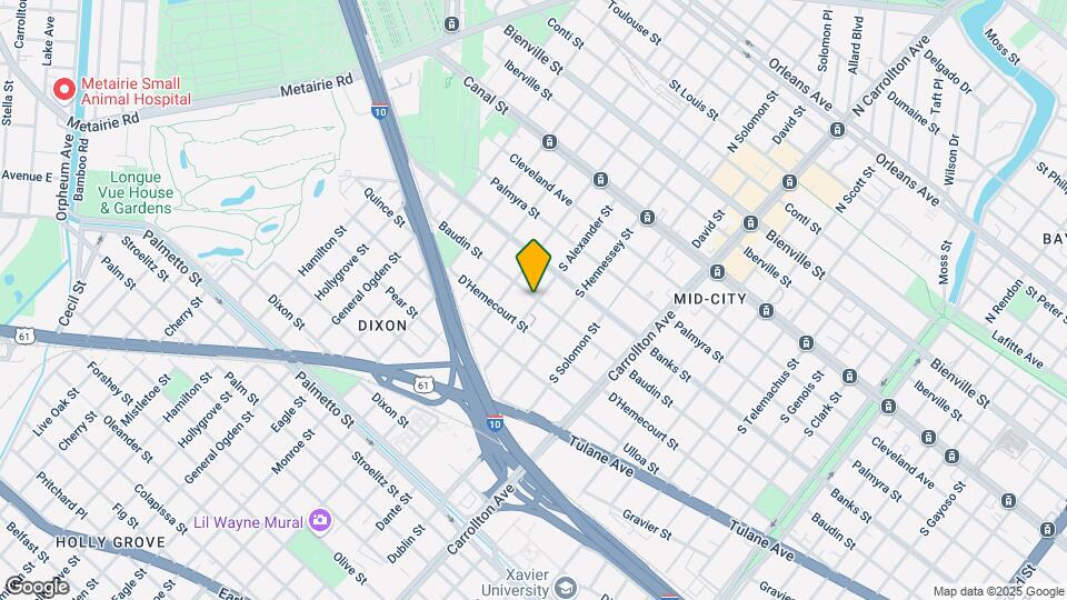 503 S Alexander St Map and Location Details