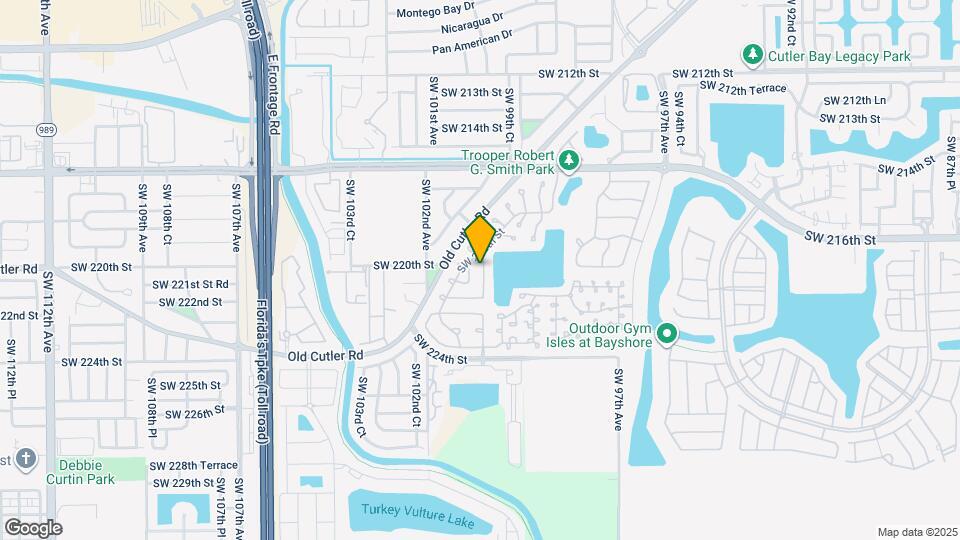 21900 SW 100th Pl Map and Location Details
