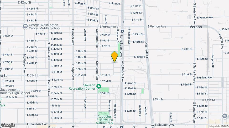 1640 E 49th St, Unit 2 Mapa y Detalles de la Ubicación