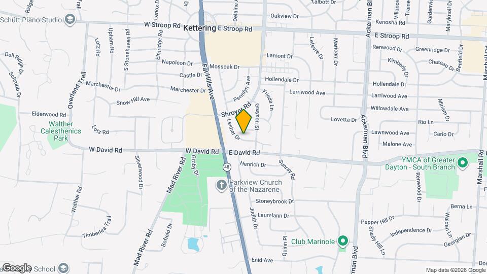 301 Lesher Dr Map and Location Details