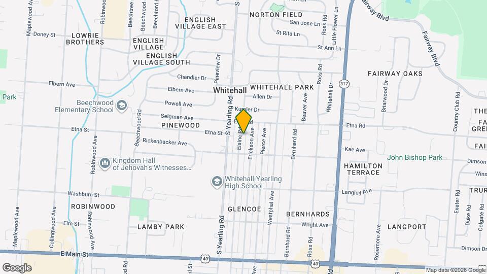 522 Elaine Rd Map and Location Details