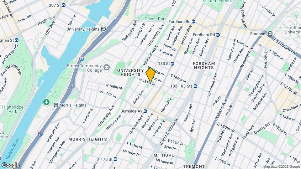 30 W 181st St Map and Location Details